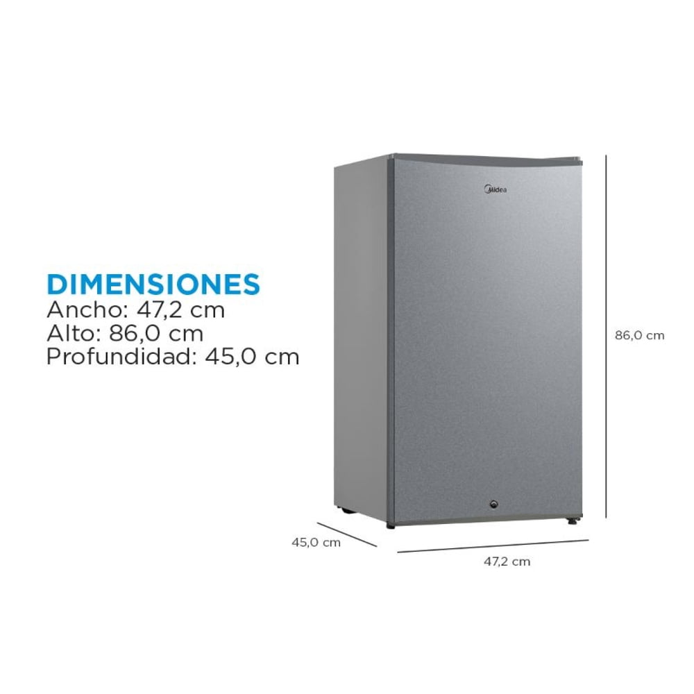 Midea MDRD142FGE50 Light Silver, foto 7