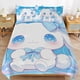thumbnail image 3 of 3PCS Cinnamoroll Bedding Set Comforter Duvet Cover Set Quilt Cover for Kids Teens Bedroom Decoration, 3 of 5
