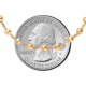 thumbnail image 3 of Collar Savlano 24 cm 4 mm Plata con baño de oro 18K, 3 of 6