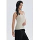 thumbnail image 2 of Polera Mujer Rib Hebilla Arena, 2 of 4