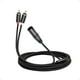 thumbnail image 1 of 2m Cable Audio Xlr A Rca Profesional Trenzado Dj, 1 of 4