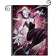 thumbnail image 1 of Gwen: Mujer Araña-bandera de jardín temática. Regalo perfecto para fans, amigos y familiares, ideal para actividades al aire libre y decoración de fiestas.28CM*45CM, 1 of 5