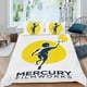 thumbnail image 2 of Mercury Filmworks Conjunto de sábanas temático, trío de piezas, cómodo y amigable con la piel, diseño único, regalo de decoración para el hogar para familiares, amigos y fans,173cm *218cm, 2 of 6