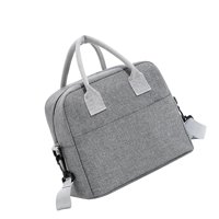 Bothyi - Bolsa De Almuerzo Resistente Al Agua Con Cremallera Resistente Para El Trabajo, Picnic, Mujeres, Hombres, Gris