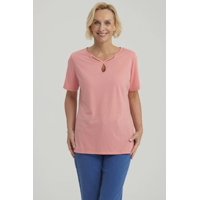 Fashionspark - Polera Mujer Lisa Apertura Sandía