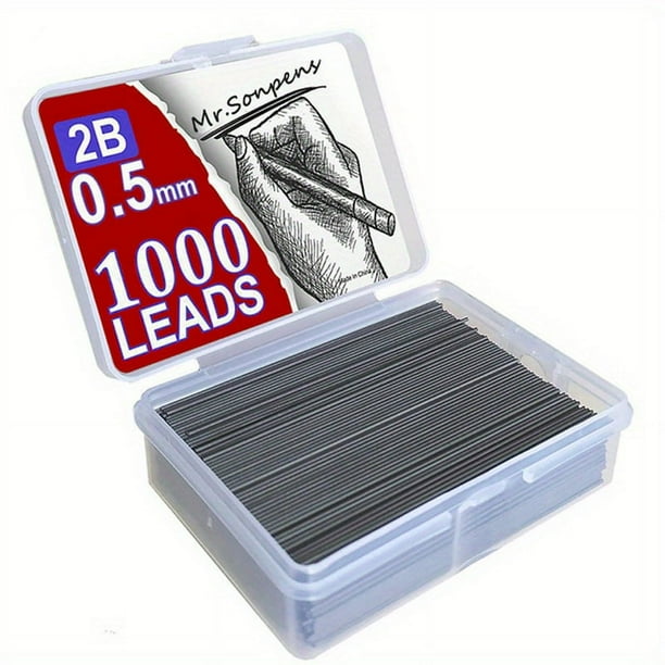 250/500/1000pcs Mechanical Pencil Lead Core: Get Large Capacity Refills for Students at an Affordable Price!