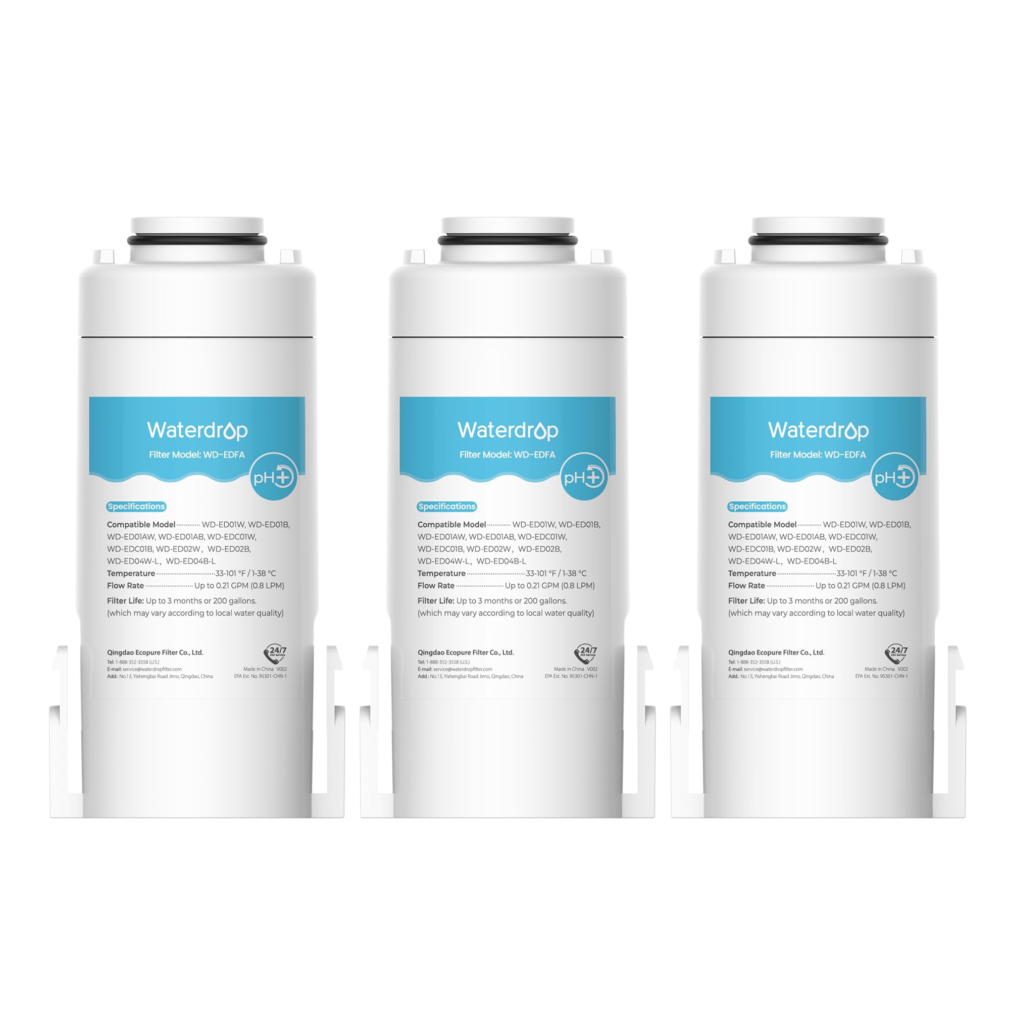 Filtros Alcalinos De Repuesto Waterdrop Wd-edfa Para Jarra