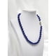 thumbnail image 2 of Collar Perla Azul 10mm 45cm Broche Timón Acero 316l, 2 of 3