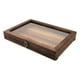 thumbnail image 1 of Vitrina De Madera Para Muestras, Caja De Sombras, Decoración De Mesa, Caja De Almacenamiento De Joyas, 31 Cm X 22 Cm X 4 Cm, 1 of 5
