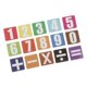 thumbnail image 1 of Inglés Letras / Número Pegar Etiquetas Magnéticas Para Ni?os 15 Números 3x3cm, 1 of 5