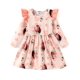 thumbnail image 1 of Vestido Disney Moana 3T de Manga Larga Coral con Estampado Floral, 1 of 7