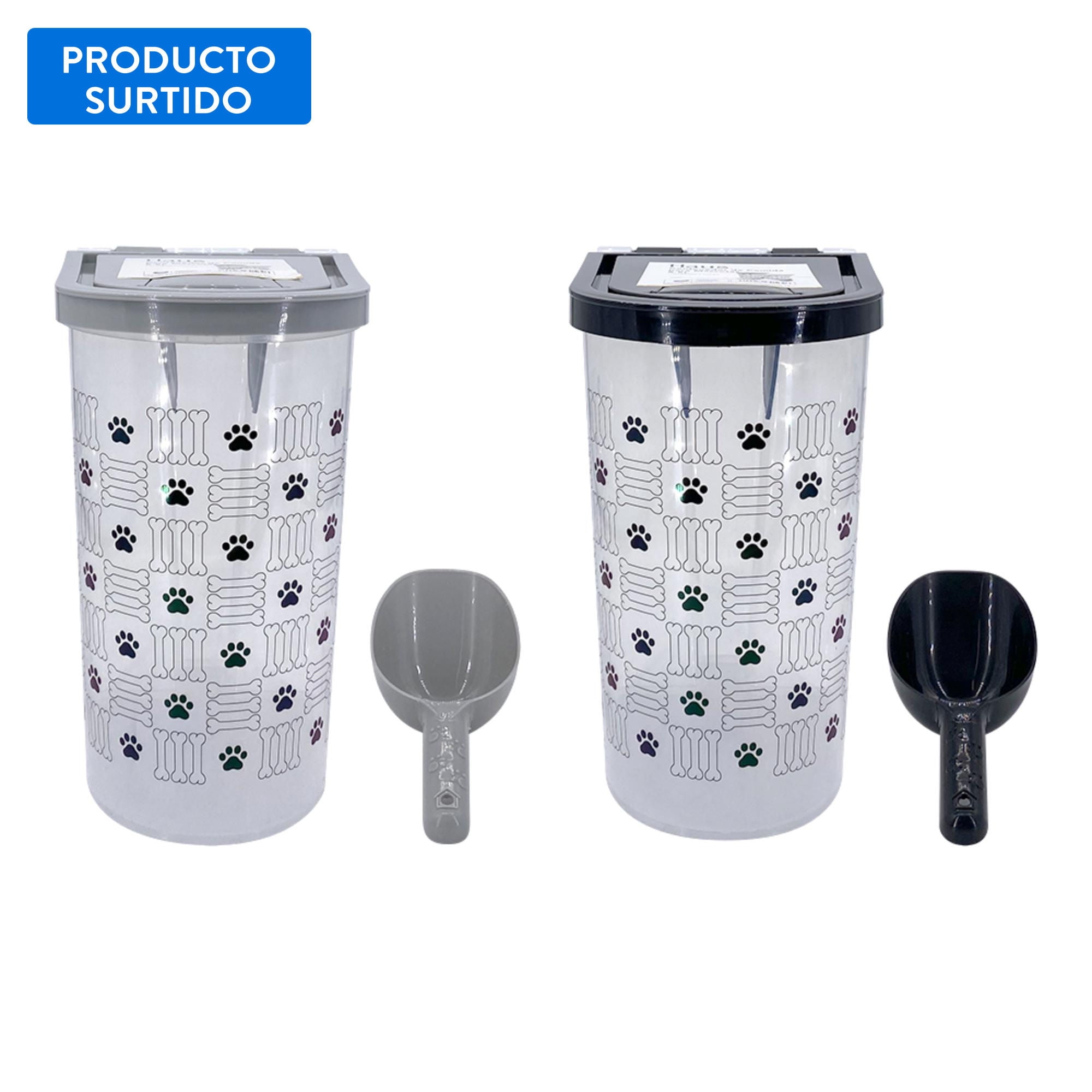 Contenedor comida de animales 6.5L plastico, producto surtido 1 un