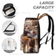 thumbnail image 4 of Los Juegos del Hambre-theme Backpack, Campus style schoolbag Bookbag with Adjustable Shoulder Straps And Large Zip Compartment, Unisex Travel Bags.42x30x15cm, 4 of 6