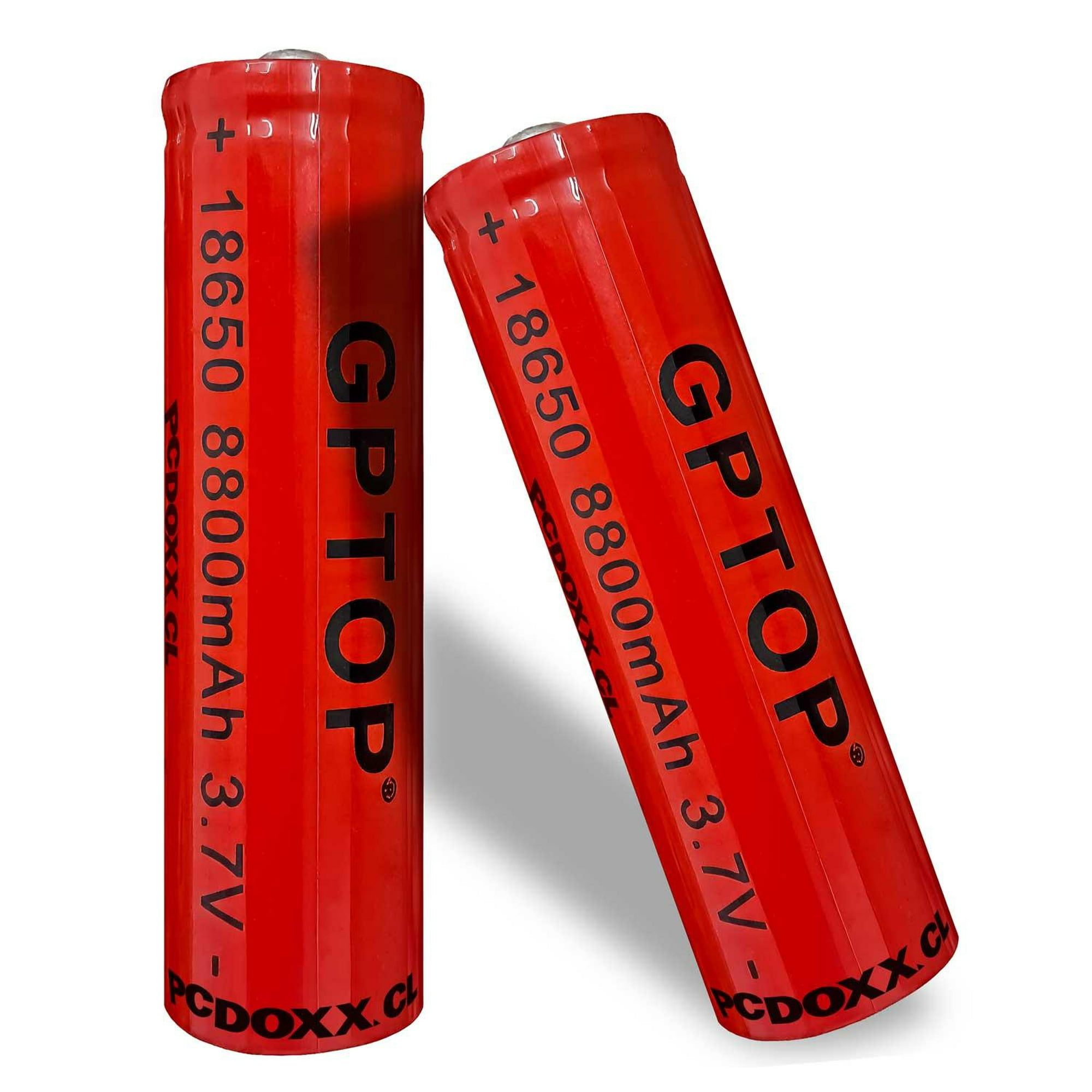 Gen - Pila Bateria 18650 Recargable Para Laser Foco Linterna Multicolor