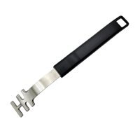 Magideal - Elevador De Rejilla Para Parrilla Antiescaldaduras, Extractor De Malla Para Parrilla, Agarre Cómodo, Fácil De Usar, Herramientas De Barbacoa Multiusos