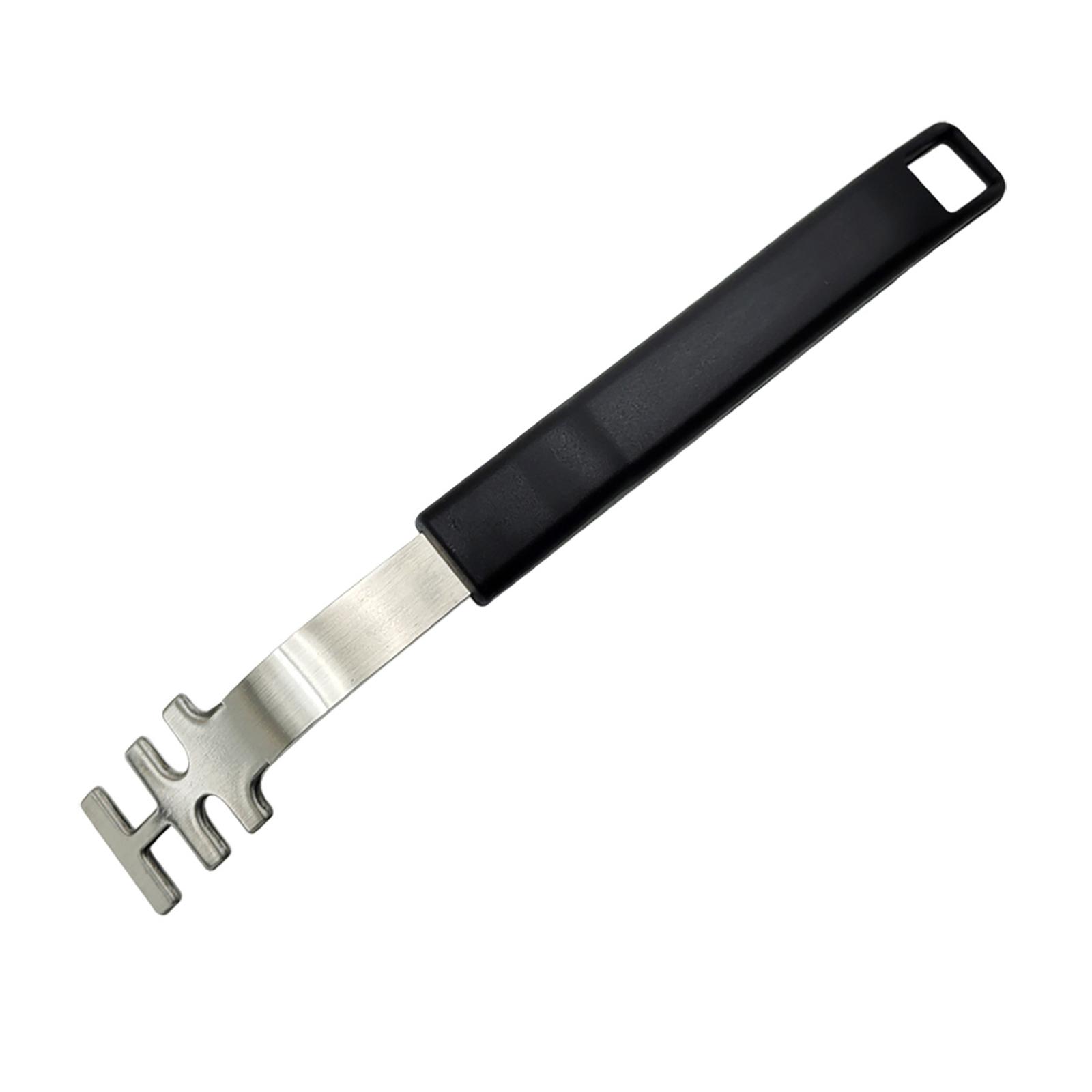 Magideal - Elevador De Rejilla Para Parrilla Antiescaldaduras, Extractor De Malla Para Parrilla, Agarre Cómodo, Fácil De Usar, Herramientas De Barbacoa Multiusos