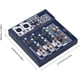 thumbnail image 2 of Mezclador de audio Mezclador de audio digital Consola de mezclas de 4 canales Rutas auxiliares más procesador de efectos Consola de mezclas Mezclador de audio de 4 canales Mezclador de 4 canales con a, 2 of 7