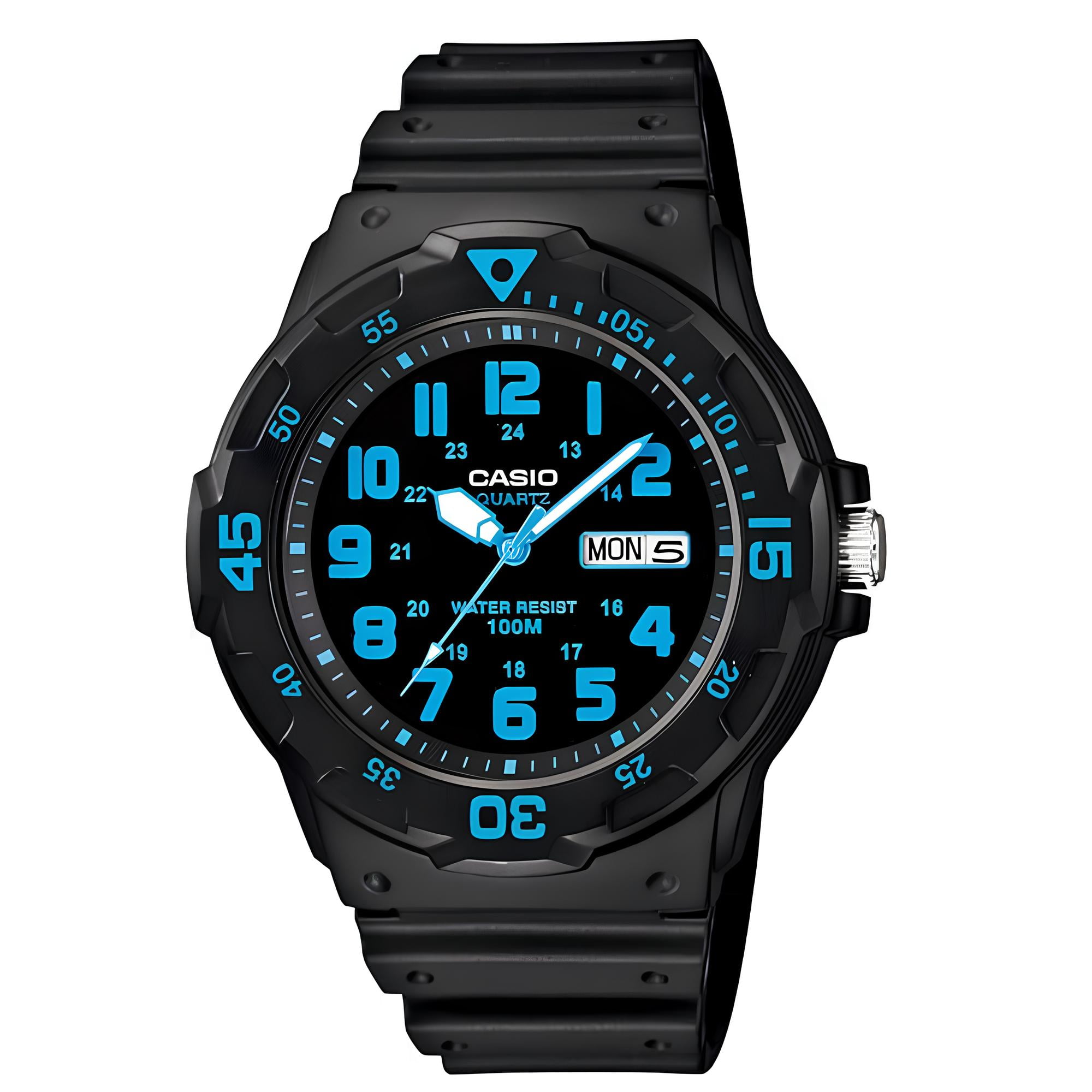 Casio - Reloj Mrw-200h-2bv Hombre Analogo Resina