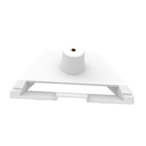 Magideal - Soporte De Montaje Para Adaptador De Antena Parabólica, Color, Fácil De Instalar Y Quitar, Accesorio De Soporte Estable Y Compacto