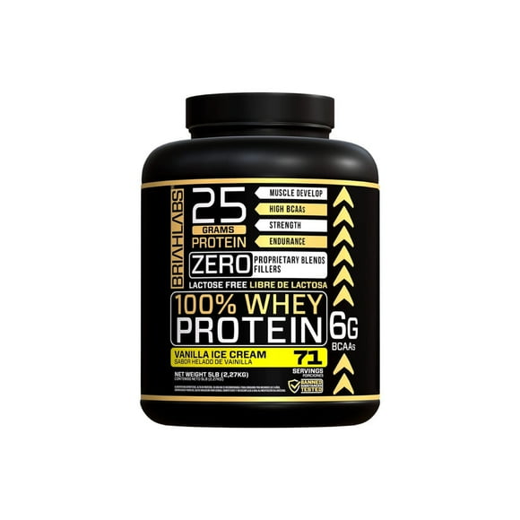 Proteina 100% Whey Protein 5lbs Vainilla -