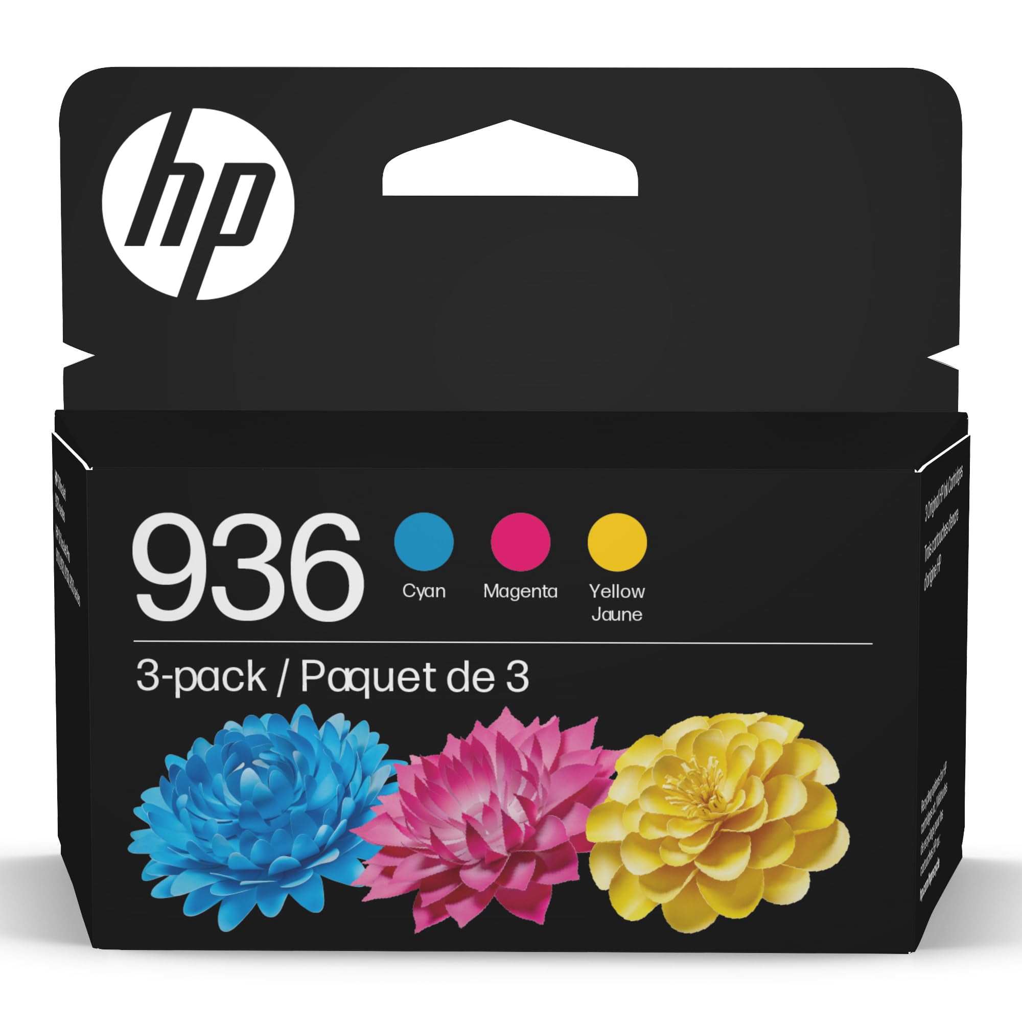 Cartuchos De Tinta Hp 936 Cian Magenta Amarillo Paquete De 3