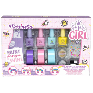 Martinelia Super Girl Set Esmalte Uñas Y Pulseras