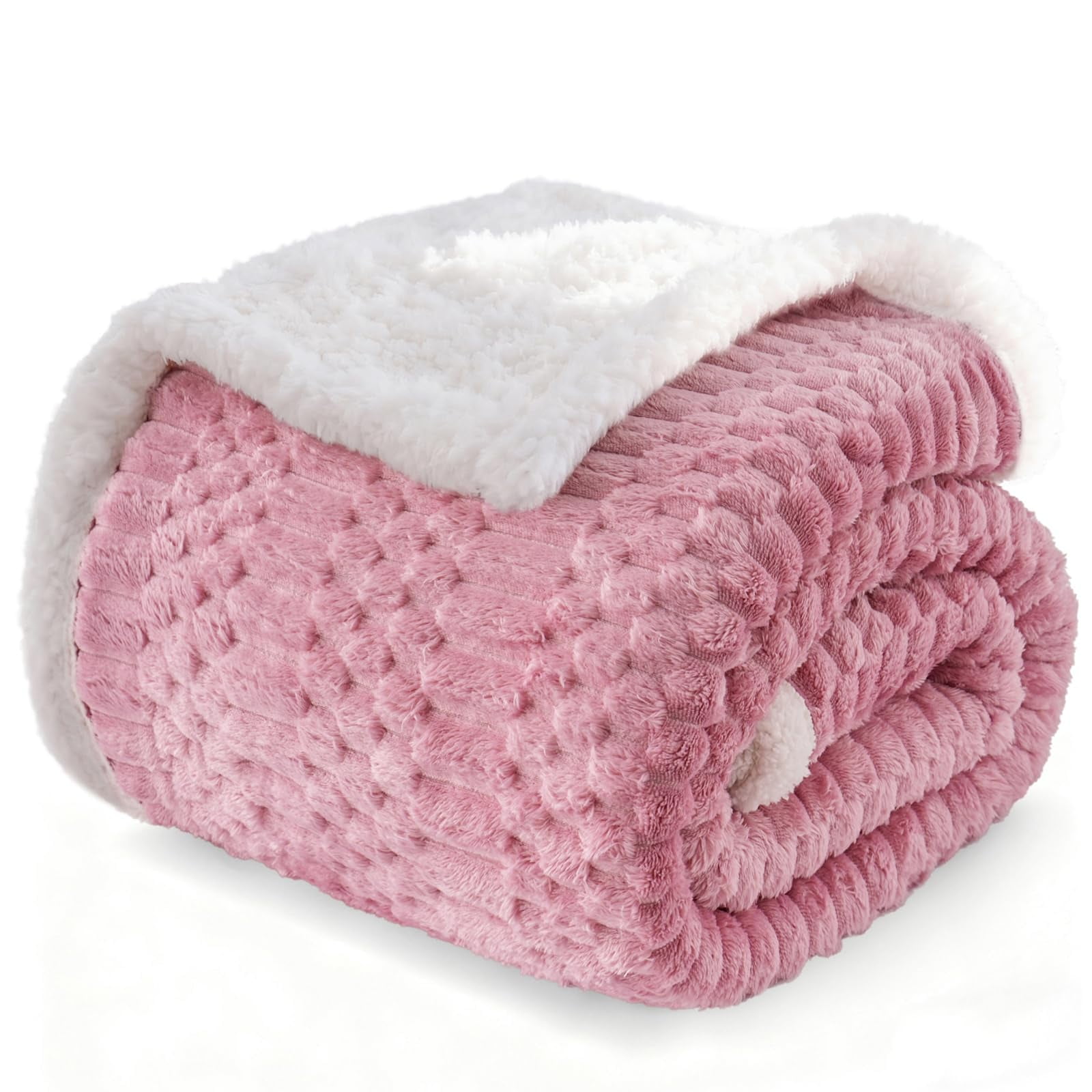 Grace Life - Manta Polar Sherpa Gracelife Z01, 150 X 200 Cm, Rosa