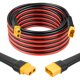 thumbnail image 1 of Cable de extensión XT60 de cobre estañado de 6 m y 10 AWG para modelos RC, 1 of 6