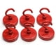 thumbnail image 1 of Ganchos magnéticos CMS MAGNETICS de 32 mm, cerámica roja, 2,3 kg, transparente, 1 of 7