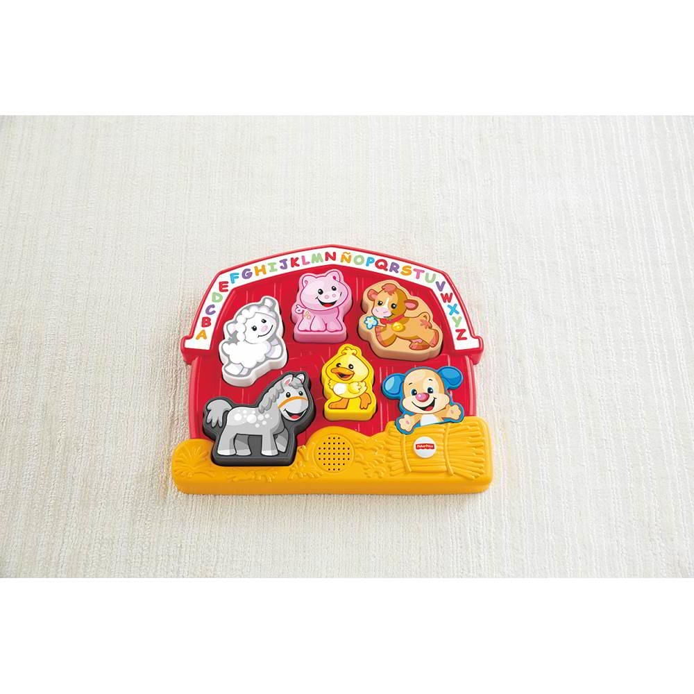 Fisher Price - Juego Didáctico Rompecabezas Sonidos De Animales.