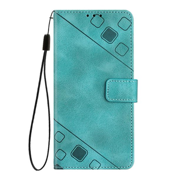 Funda Cartera para Motorola MOTO G35 con Soporte y Ranuras, Resistente a Golpes y Rayones Verde