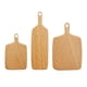 thumbnail image 3 of 1:6 1:12 Casa De Muñecas Tabla Para Servir Queso Con Mango Modelos Set Marrón Claro, 3 of 5