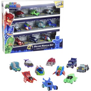 Conjunto De Vehiculos De Lujo Pj Masks Night Time Micros