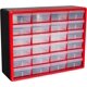 thumbnail image 1 of Gabinete organizador con cajones Akro-Mils 10124 de 24 cajones, 51 x 15 x 41 cm, rojo, 1 of 9