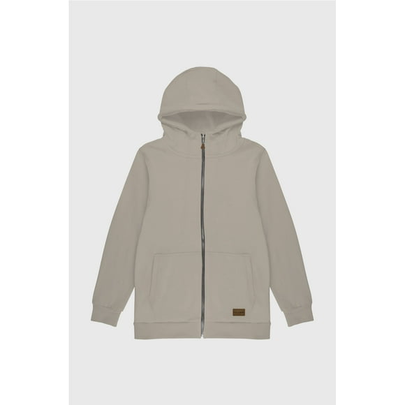 Polerón Zipper Classic Beige Hombre Falcone
