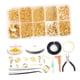 thumbnail image 4 of Kit de suministros para la fabricación de joyas Alicates para joyería Alambres para joyería Cierres de langosta de metal Herramienta de reparación de Conjunto de oro 2, 4 of 5