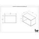 thumbnail image 2 of Repisa Rectangular 1002 Retro Blanca, 2 of 2