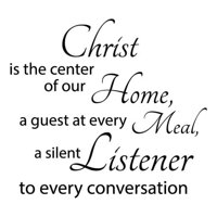 Rienda Libre Graphics - Decomural Christ Is The Centre Bible Verse Ws-42966