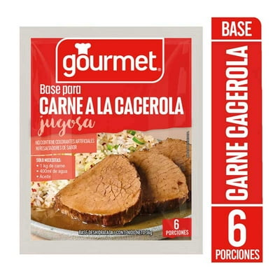 Base Para Carne A La Cacerola (6 Porciones) Sobre 36 G Gourmet