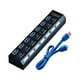 thumbnail image 1 of Hub Usb 3.0 7 Puertos De Alta Velocidad Con Indicador Led, 1 of 3