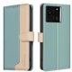 thumbnail image 1 of Funda Cartera con Bloqueo RFID para Xiaomi 14T Pro con Ranuras y Soporte Verde, 1 of 5
