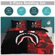 thumbnail image 5 of Bape Shark Camo Bape Shark Camo 3-Piece Bedding Set Warm And Comfortable Soft Duvet Cover Bed Set for Boys Girls Kids Adult Bedroom All Season, 5 of 5