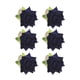 thumbnail image 1 of Anillos De Servilletas De Flores Rosas Artesanales Para Mesa De Comedor Casera Azul Marino, 1 of 5