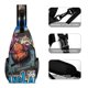 thumbnail image 3 of Sandland Riñonera Bandolera con Estampado Integral para Hombres y Mujeres, Bolso Cruzado Gráfico de Tendencia, Mochila de Hombro Streetwear para Ciclismo y Deportes, Riñonera Versátil Casual, 3 of 6