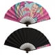 thumbnail image 5 of Jojo Siwa Abanico Plegable Chino Abanico De Mano De Poliéster Plegable Abanicos Para Baile Fiesta Hogar Adecuado Para Hogar Oficina Fiesta, 5 of 6