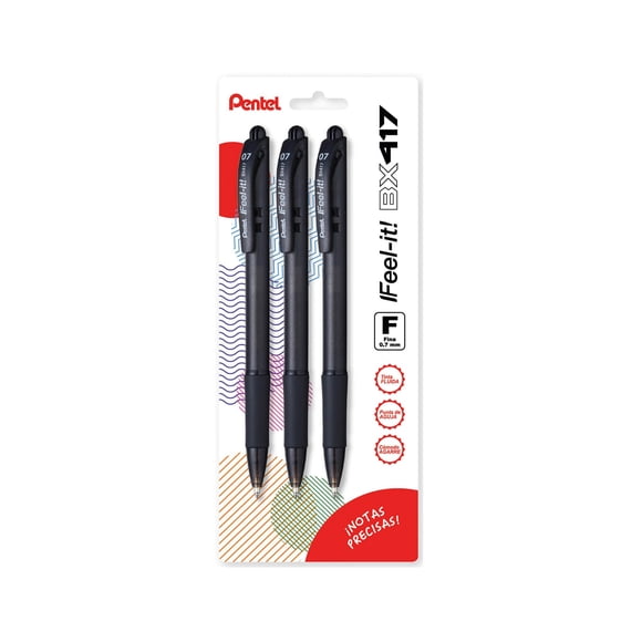 Boligrafos 0.7mm negro