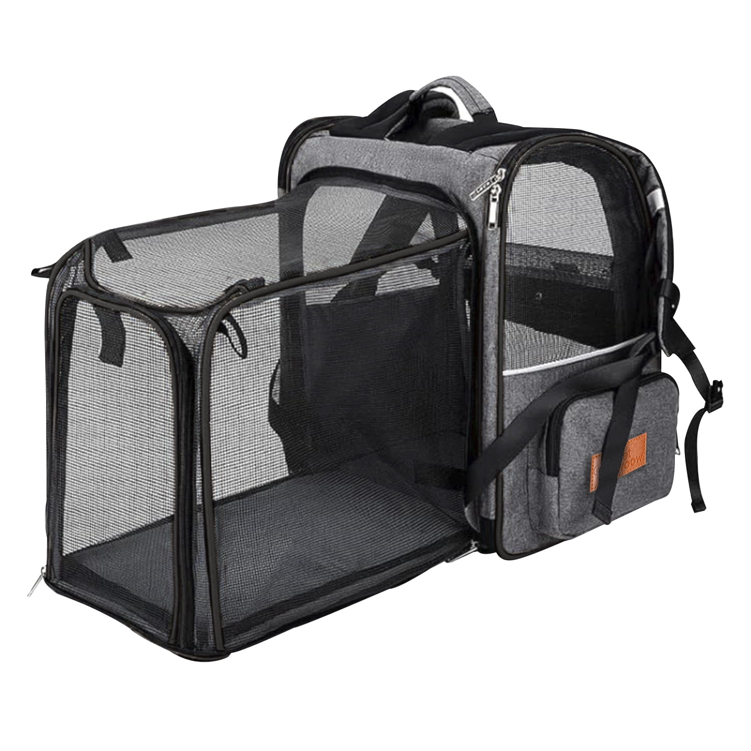 Petwoow - Mochila Transportadora De Mascotas Plegable Lucy 42x64x32