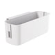 thumbnail image 3 of Caja Organizadora Para Colgar En La Cama, Cabeceros, Cuna, Riel De Cama, Mesita De Noche, Carrito De Almacenamiento, Color Blanco, 3 of 4