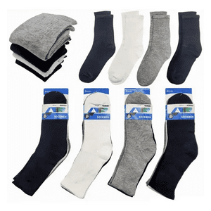 Genérica - 12 Pares Calceta Deportiva Hombre..Media Caña.39-44
