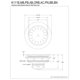 thumbnail image 2 of Colador de Cesta Elements of Design K111B Acero Inoxidable 8.9 cm, 2 of 2